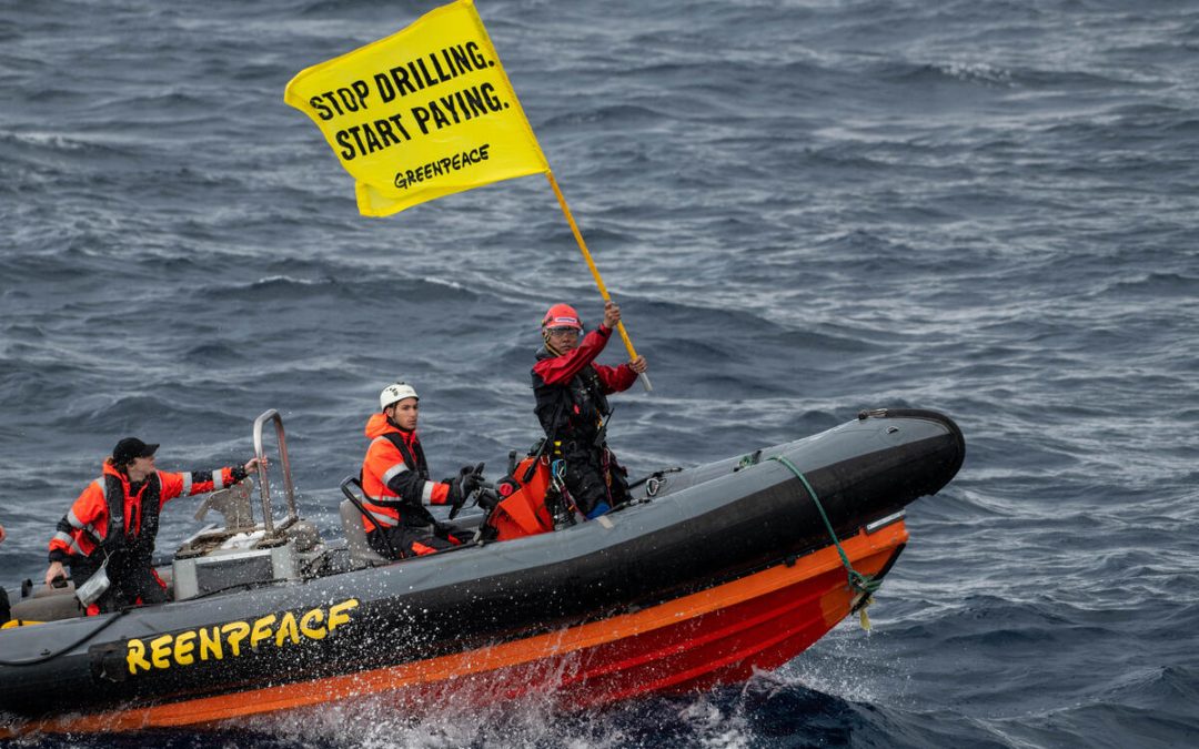 The UK Anti-SLAPP Coalition expresses support for Greenpeace as they face legal action from Shell